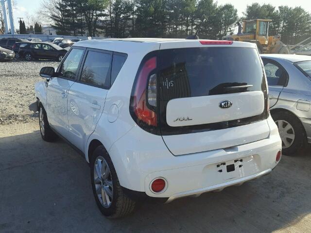 KNDJP3A51J7888777 - 2018 KIA SOUL + WHITE photo 3