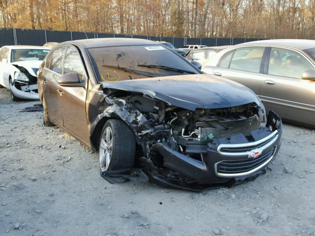 1G1PE5SB6F7242571 - 2015 CHEVROLET CRUZE LT BLACK photo 1