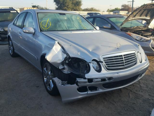 WDBUF56J86A935829 - 2006 MERCEDES-BENZ E 350 SILVER photo 1