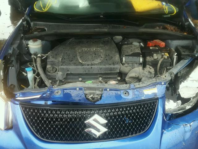 JS2YC5A38C6303258 - 2012 SUZUKI SX4 LE BLUE photo 7