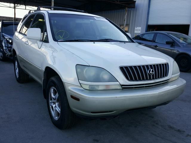 JT6HF10U9X0052058 - 1999 LEXUS RX 300 WHITE photo 1