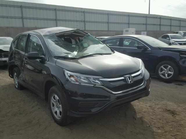 2HKRM4H33GH701646 - 2016 HONDA CR-V LX BLACK photo 1