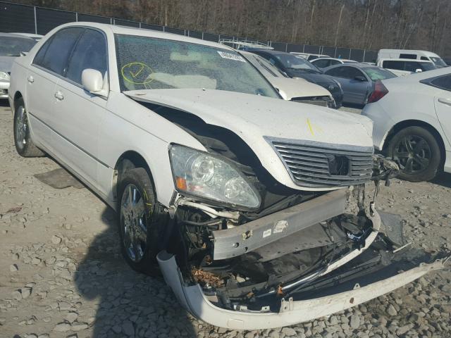 JTHBN36F140173571 - 2004 LEXUS LS 430 WHITE photo 1