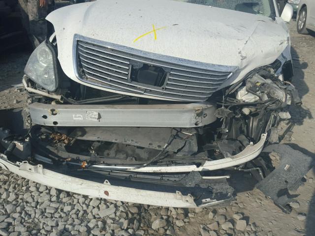 JTHBN36F140173571 - 2004 LEXUS LS 430 WHITE photo 9