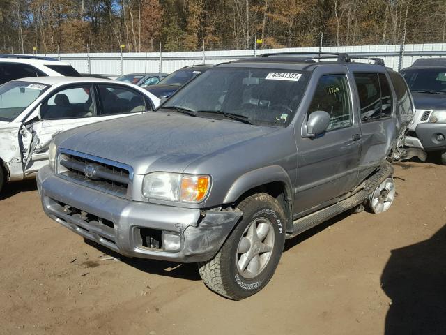 JN8DR09YX1W602004 - 2001 NISSAN PATHFINDER SILVER photo 2