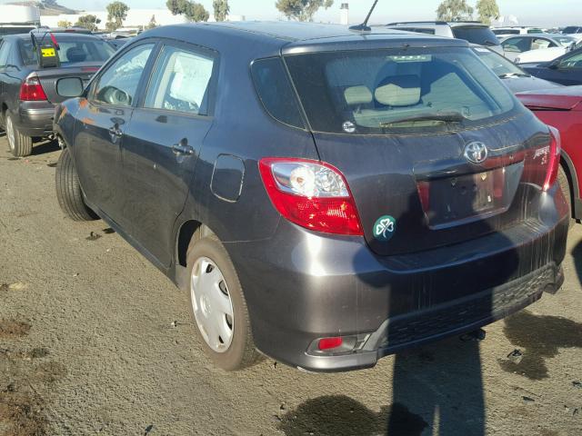 2T1KU4EE9BC670793 - 2011 TOYOTA COROLLA MA SILVER photo 3