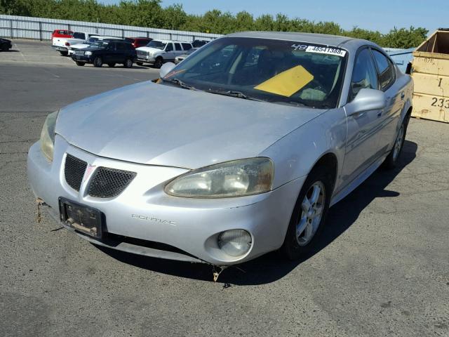 2G2WS522541136039 - 2004 PONTIAC GRAND PRIX SILVER photo 2