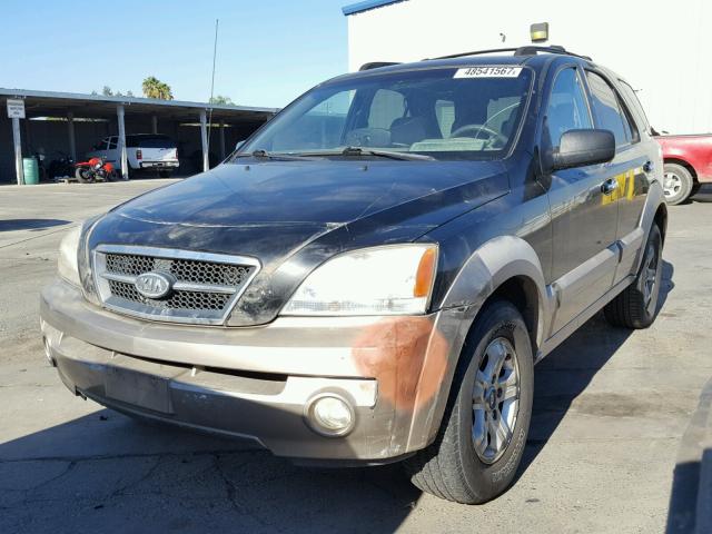 KNDJC733955395946 - 2005 KIA SORENTO EX TWO TONE photo 2