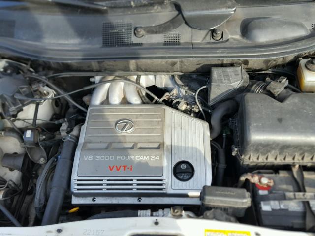 JT6HF10U0Y0135699 - 2000 LEXUS RX 300 WHITE photo 7