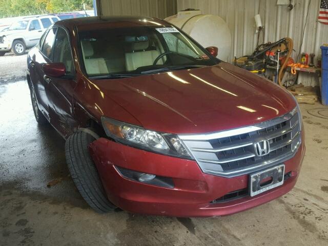 5J6TF2H5XAL005949 - 2010 HONDA ACCORD CRO RED photo 1