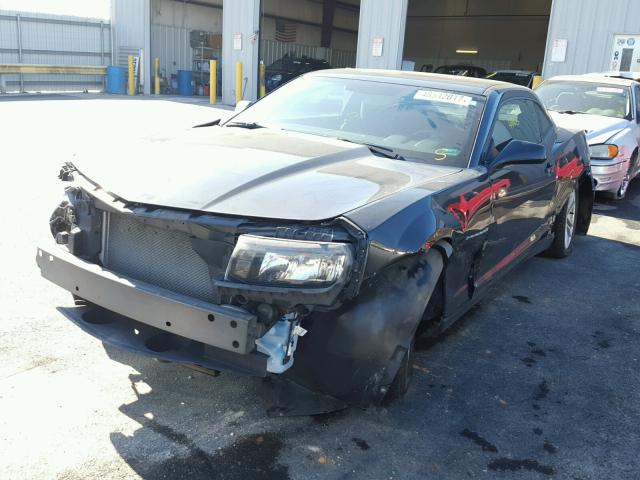 2G1FB1E33E9129238 - 2014 CHEVROLET CAMARO LT GRAY photo 2