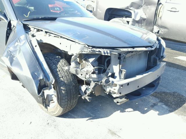 2G1FB1E33E9129238 - 2014 CHEVROLET CAMARO LT GRAY photo 9