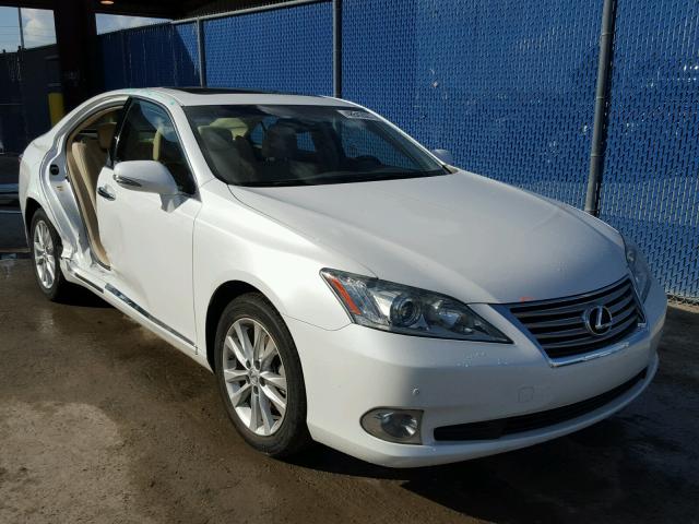 JTHBK1EG9A2376229 - 2010 LEXUS ES 350 WHITE photo 1