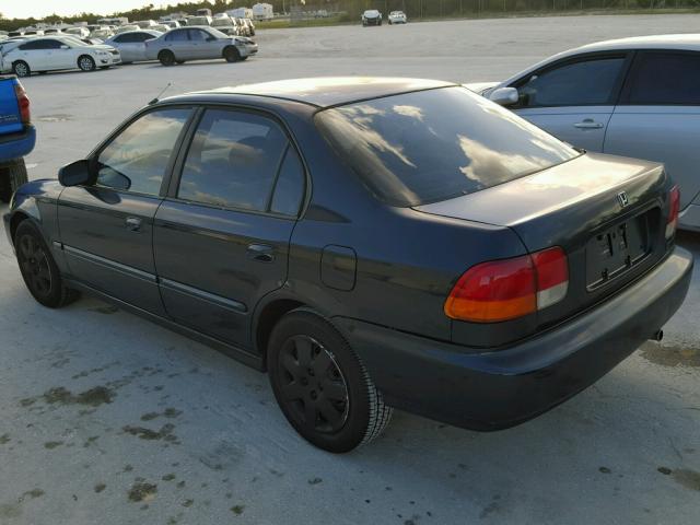 1HGEJ8649WL049900 - 1998 HONDA CIVIC EX GREEN photo 3