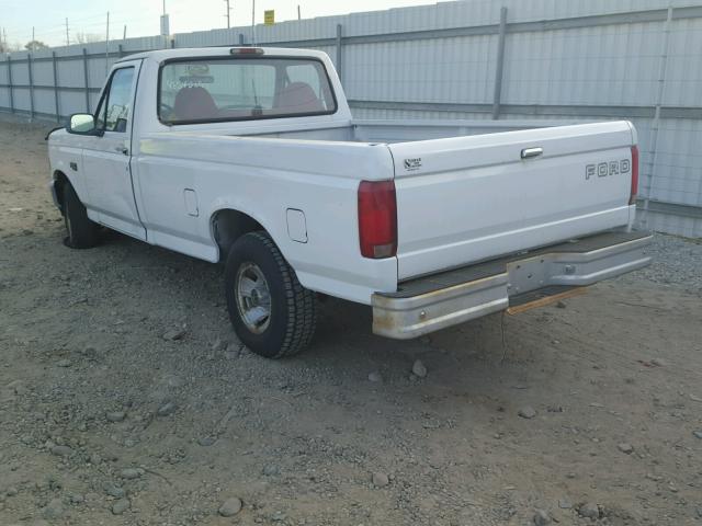 1FTEF15Y0TLB00157 - 1996 FORD F150 WHITE photo 3