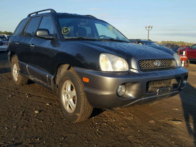 KM8SC73E13U567410 - 2003 HYUNDAI SANTA FE G BLACK photo 1