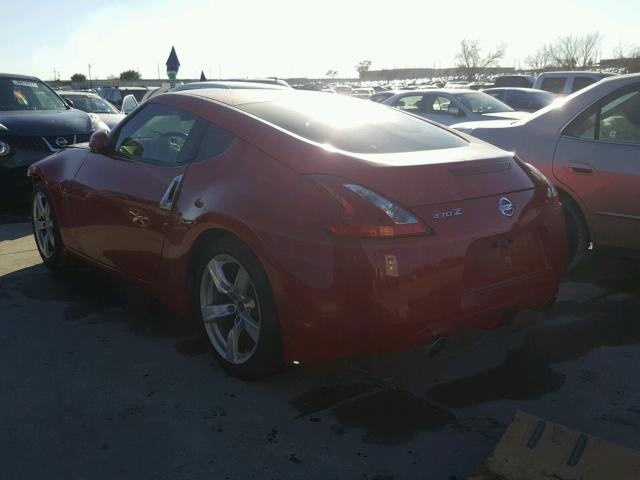 JN1AZ4EH7BM553985 - 2011 NISSAN 370Z BASE RED photo 3