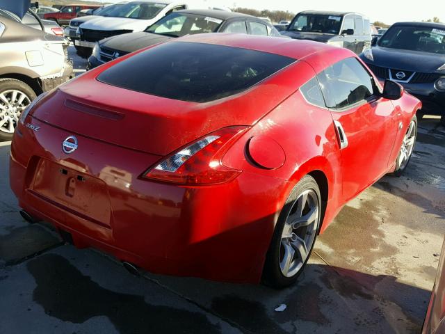 JN1AZ4EH7BM553985 - 2011 NISSAN 370Z BASE RED photo 4