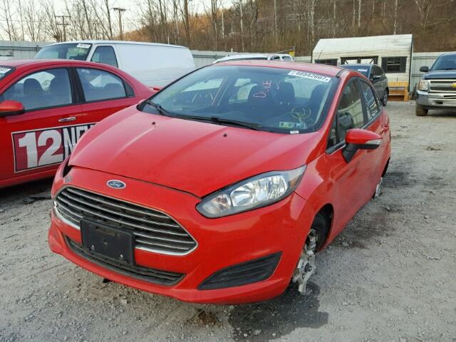 3FADP4BJ6FM199660 - 2015 FORD FIESTA SE RED photo 2