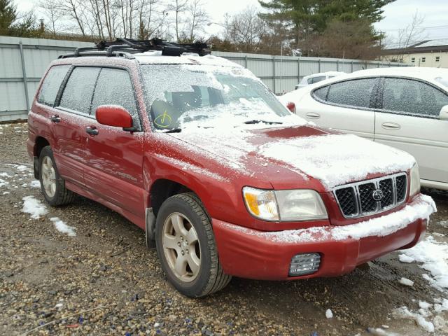 JF1SF65602H715734 - 2002 SUBARU FORESTER S 勃艮第红 照片 1