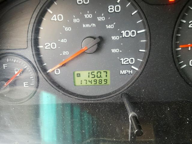 JF1SF65602H715734 - 2002 SUBARU FORESTER S 勃艮第红 照片 8