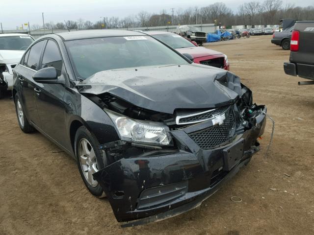 1G1PF5SC2C7316120 - 2012 CHEVROLET CRUZE LT BLACK photo 1