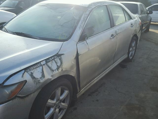 4T1BK46K17U027032 - 2007 TOYOTA CAMRY NEW SILVER photo 9