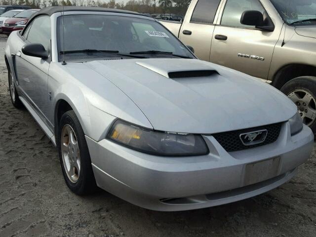 1FAFP44493F383681 - 2003 FORD MUSTANG SILVER photo 1