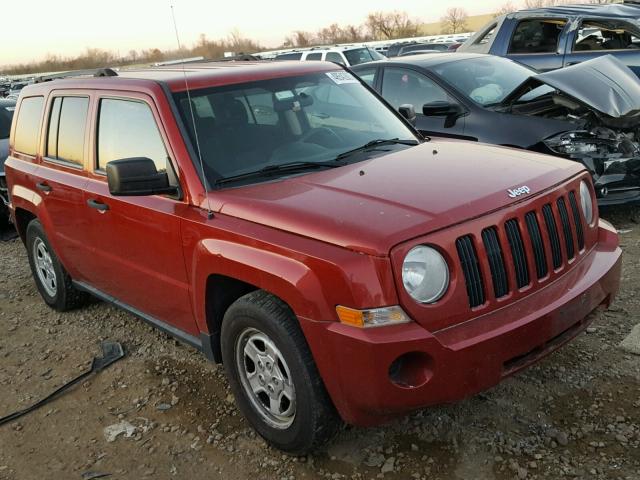 1J4FF28BX9D153513 - 2009 JEEP PATRIOT SP RED photo 1