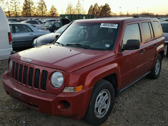 1J4FF28BX9D153513 - 2009 JEEP PATRIOT SP RED photo 2