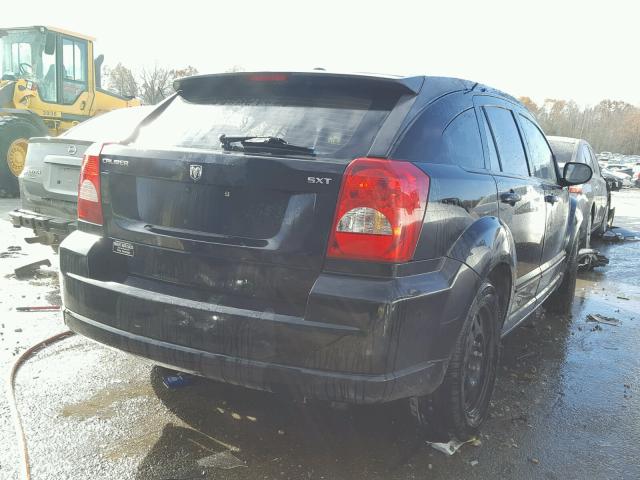 1B3HB48B57D536277 - 2007 DODGE CALIBER SX BLACK photo 4