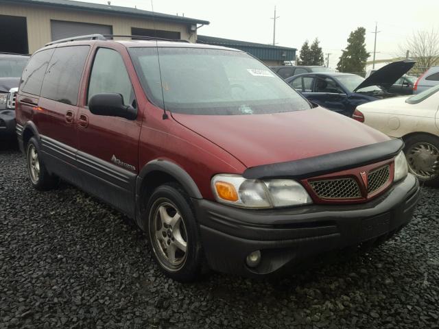 1GMDX03E33D248837 - 2003 PONTIAC MONTANA RED photo 1