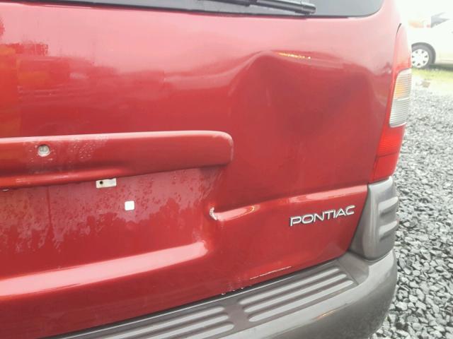 1GMDX03E33D248837 - 2003 PONTIAC MONTANA RED photo 9