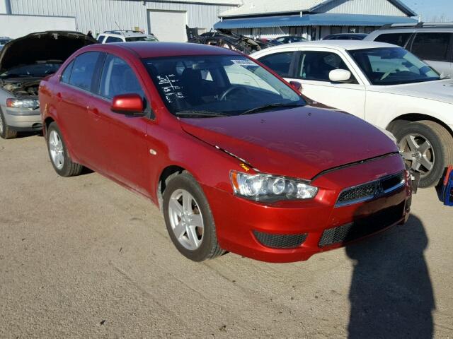 JA3AU26U68U040441 - 2008 MITSUBISHI LANCER ES RED photo 1