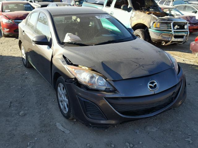 JM1BL1SF2A1345775 - 2010 MAZDA 3 I GRAY photo 1