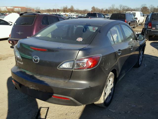 JM1BL1SF2A1345775 - 2010 MAZDA 3 I GRAY photo 4