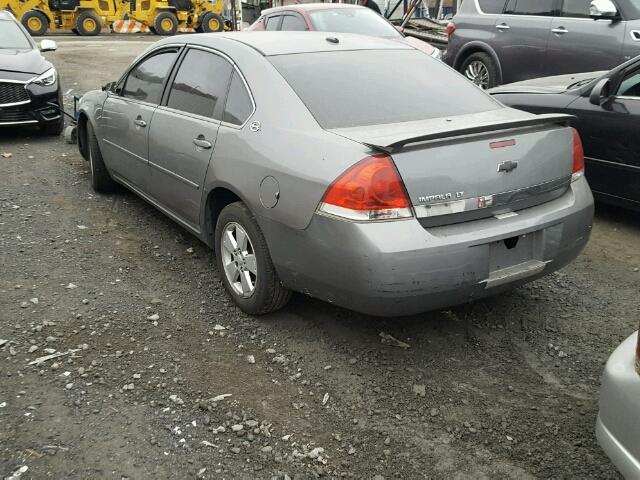 2G1WT58N481347306 - 2008 CHEVROLET IMPALA LT GRAY photo 3