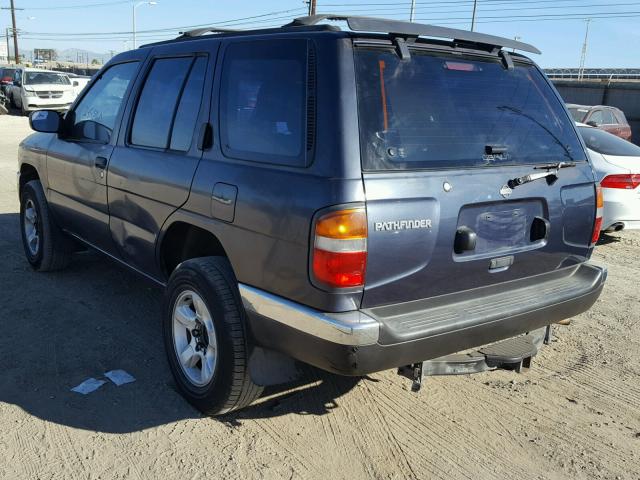 JN8AR05Y1WW229189 - 1998 NISSAN PATHFINDER BLUE photo 3