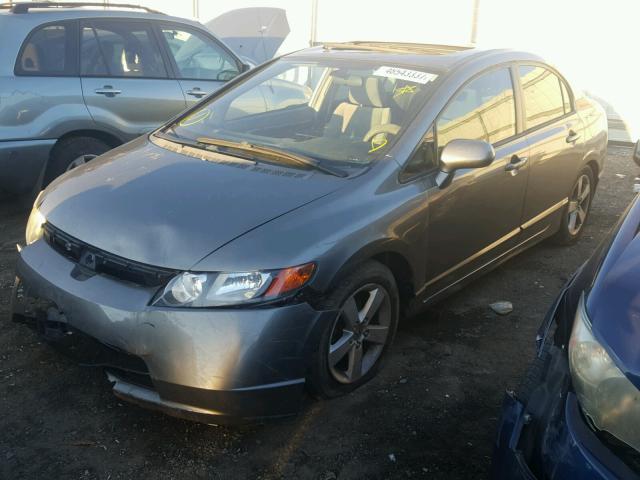 1HGFA168X6L129043 - 2006 HONDA CIVIC EX 银色 照片 2