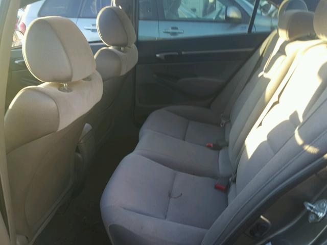 1HGFA168X6L129043 - 2006 HONDA CIVIC EX 银色 照片 6