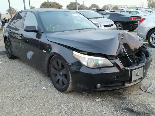 WBANE73567CM49762 - 2007 BMW 530 I BLACK photo 1