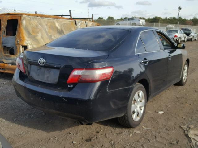 4T1BE46K07U547651 - 2007 TOYOTA CAMRY NEW BLACK photo 4