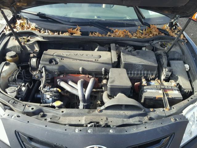 4T1BE46K07U547651 - 2007 TOYOTA CAMRY NEW BLACK photo 7