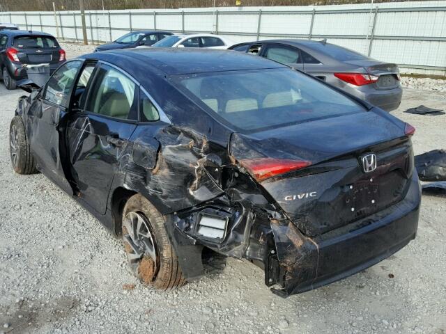 19XFC2F77GE067147 - 2016 HONDA CIVIC EX BLACK photo 3