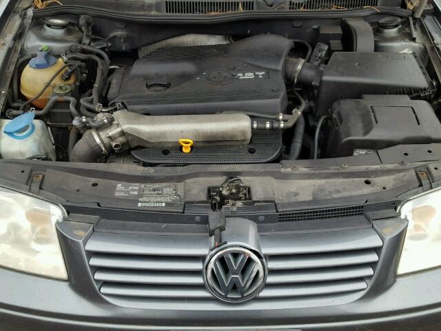 3VWSE69M83M093075 - 2003 VOLKSWAGEN JETTA GLS GRAY photo 7