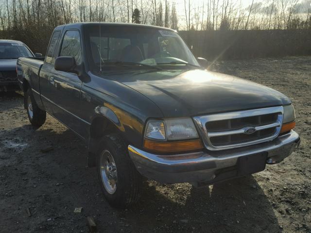 1FTYR14U6WPB03810 - 1998 FORD RANGER SUP GREEN photo 1