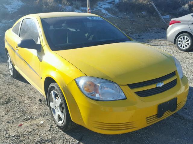 1G1AK15FX77220094 - 2007 CHEVROLET COBALT LS YELLOW photo 1