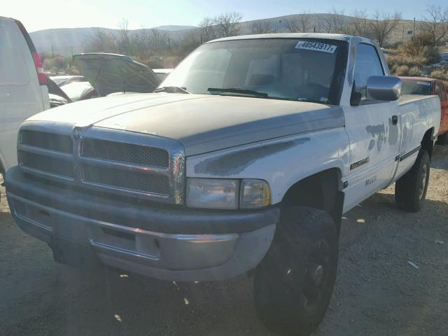 1B7KF26Z4SS186464 - 1995 DODGE RAM 2500 WHITE photo 2