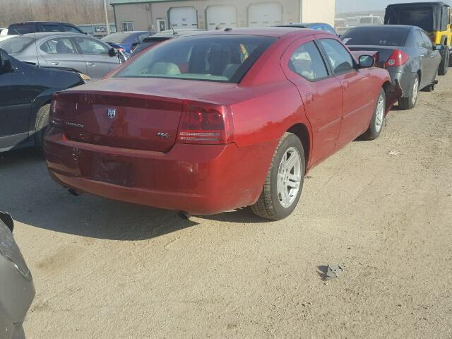 2B3KA53H57H617163 - 2007 DODGE CHARGER R/ RED photo 4