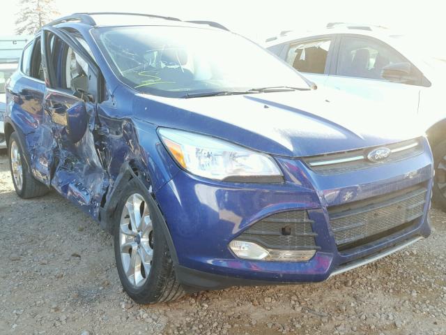 1FMCU9G94DUC45436 - 2013 FORD ESCAPE SE BLUE photo 1